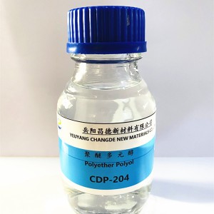 CASE polyol 204 bakeng sa polyurethane elastomer, likhomaretsi, li-sealants, ho roala ho sa keneleng metsi le lisebelisoa tsa ho betla.